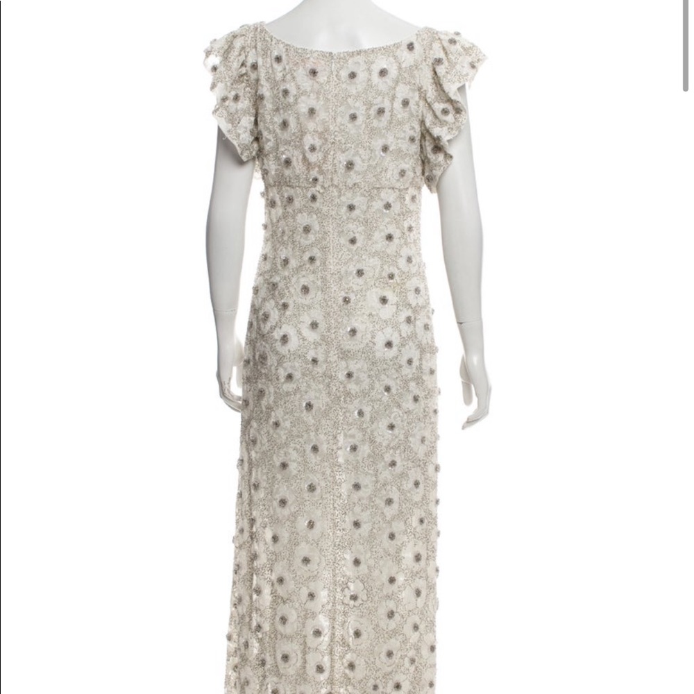 Brock Collection Runway Embroidered Dress sz 6 - Picture 3 of 5